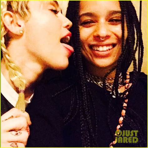 zoe kravitz goes sheer for elle style awards after getting nuts with pal miley cyrus photo