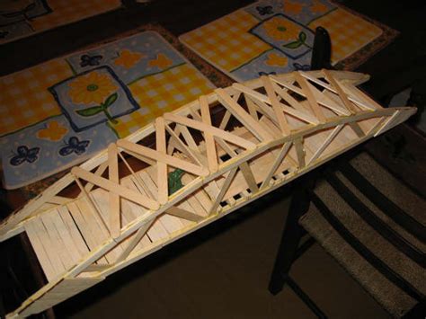 Popsicle Stick Beam Bridge Instructions New Images Beam