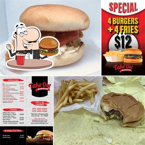 Take Out Burgers In Duncanville Restaurant Menu And Reviews