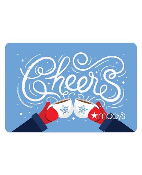 The card is not redeemable for cash, except in california and certain other states. Macy's Cheers E-Gift Card - Gift Cards - Macy's