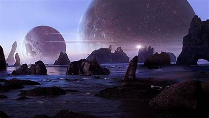 Landscape Futuristic Planet Backiee Wallpapers