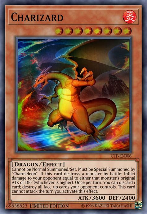 You Need To See This Charizard Yu Gi Oh Card