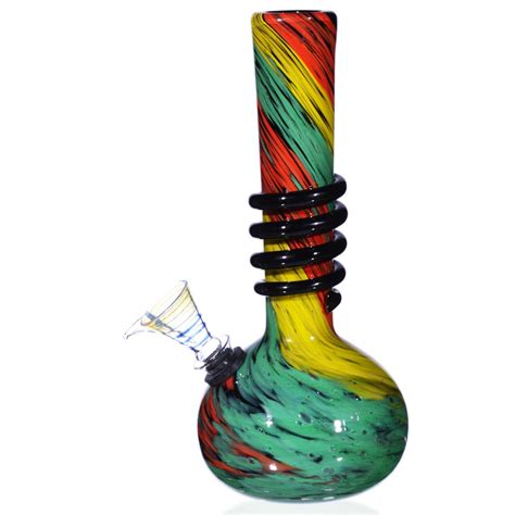 8 Wire Wrap Bong Water Pipe Rasta Color Blast The Greatest Online