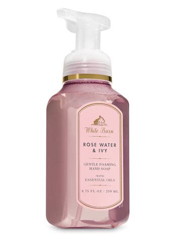 Rose Water Ivy Gentle Foaming Hand Soap White Barn Bath Body
