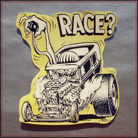 Rat Fink Sticker Decal Vinyl Bike Car Ed Roth Hot Rod Racing Tuning Big Daddy Vw Ebay