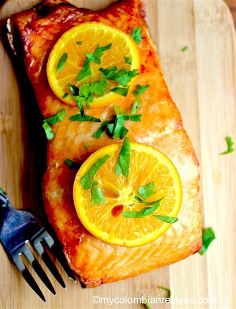 Orange Honey Baked Salmon My Colombian Recipes
