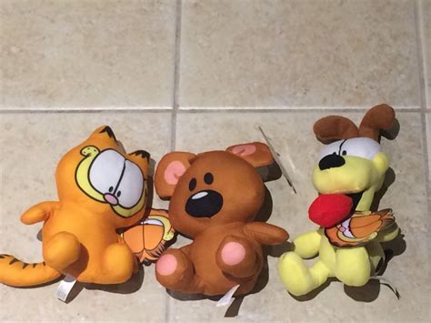 Garfield Pooky And Odie Plush 7 Toy Factory Set 2022 4566716861