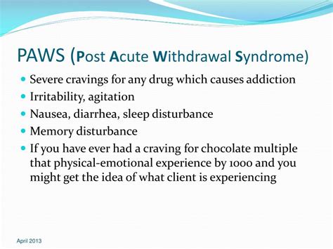 Post Acute Withdrawal Syndrome Worksheet Printable Worksheets And