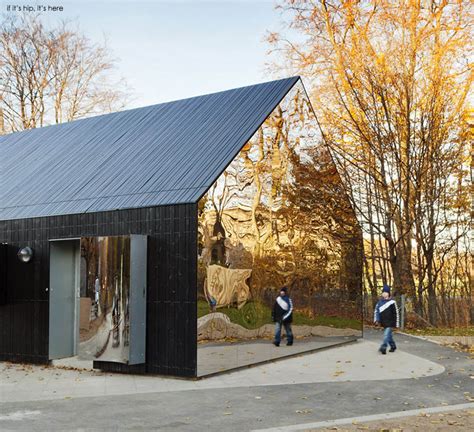 The Mirror House Transformed Into A Functional Pavilion
