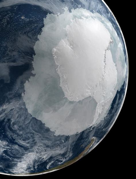 Picture Of Antarctica From Space Is Actually Cgi