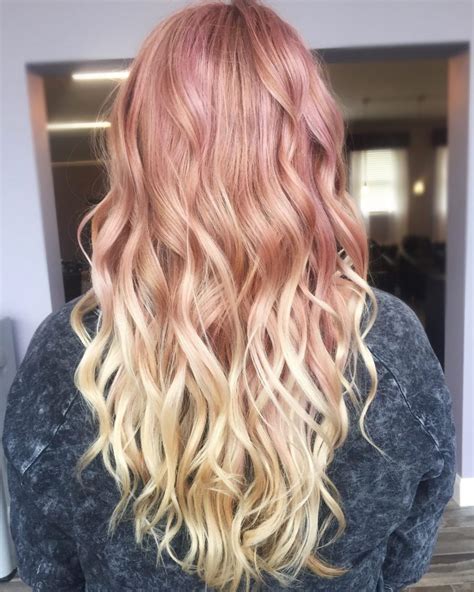 Gorgeous Rose Gold Blonde Hair Color Ideas Harmony Hair Viet Nam