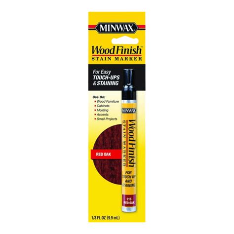Minwax Oil Based Stain Marker Semi Transparent Red Oak 033 Oz