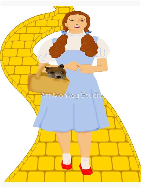 Follow The Yellow Brick Road Poster For Sale By Danperez Redbubble