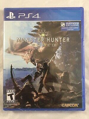 Monster Hunter World Ps Sony Playstation Nib New Sealed