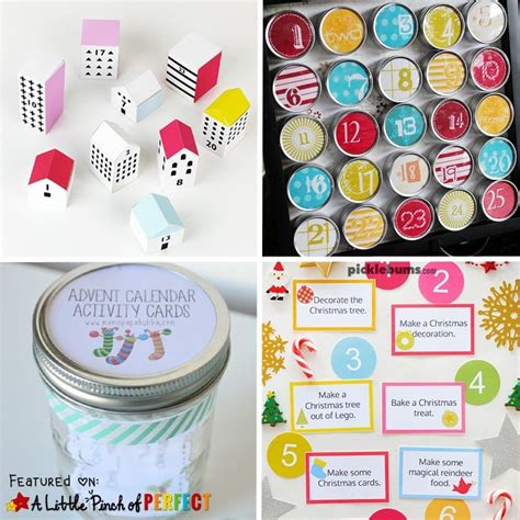 13 Free Printable Christmas Advent Calendars For Kids A Little Pinch