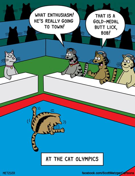 the bent pinky by scott metzger for feb 21 2018 cats cat jokes funny cat memes cat comics