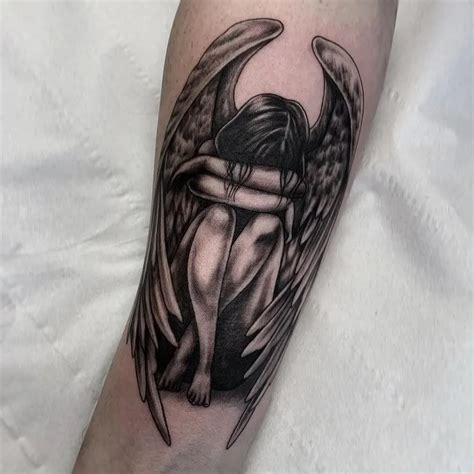 Fallen Angel Tattoo Meaning Where It Comes From And How It Translates