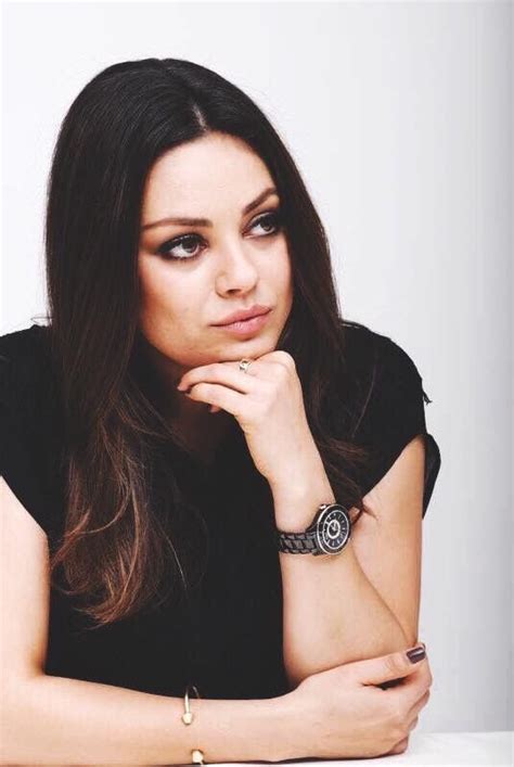 Mila Kunis Serious Reflection Portrait Ted Press Conference June 15