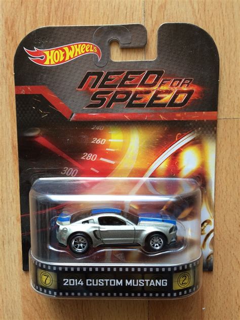 Hot Wheels Need For Speed 2014 Custom Mustang Retro 65000 En