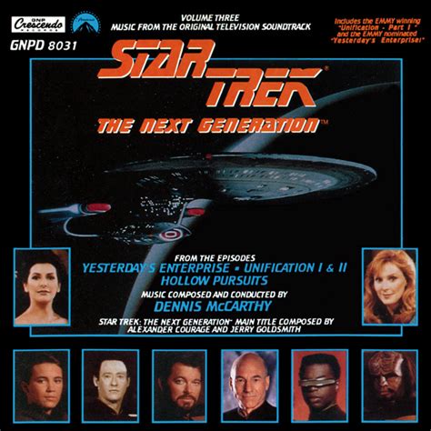 Star Trek The Next Generation Vol 3 Yesterdays Enterprise