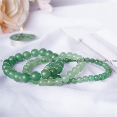 Crystal Bracelet Buy Online Natural Green Aventurine Crystal Bracelet