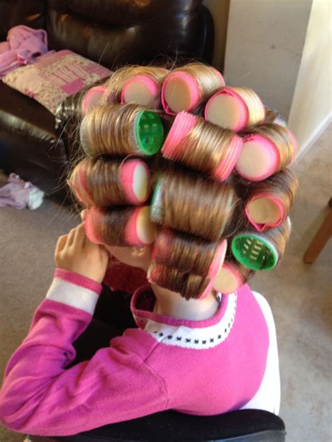 roller set roller set hair styles hair wrap