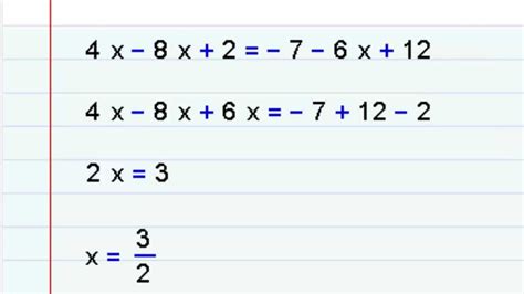 Algebra Ecuaciones Ejercicios Y Explicacion Youtube