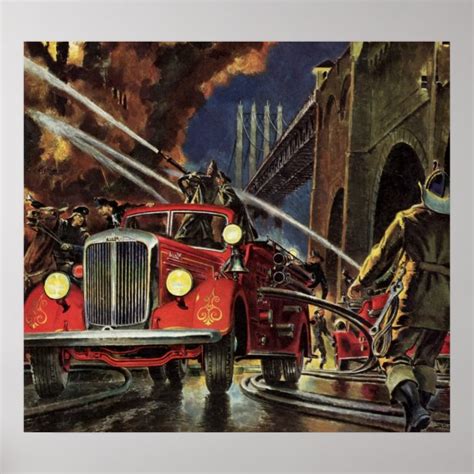 Firefighter Posters And Photo Prints Zazzle Nz