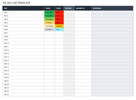 Free Project Tracking Templates Smartsheet