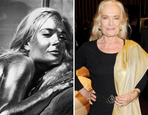 Bond Girls Then And Now Toofab Photo Gallery Shirley Eaton In