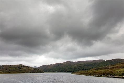 Premium Photo Dark Clouds Over Welsh Mountains