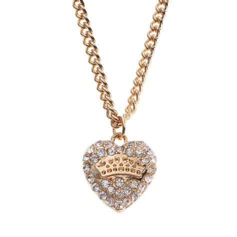 Juicy Couture Heart Pendant Necklace Pendant Necklace Heart Pendant