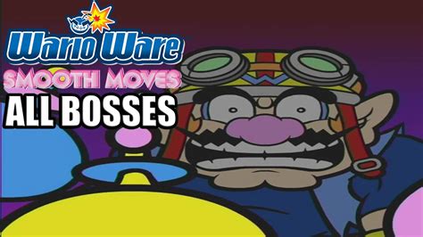 Warioware Smooth Moves All Bosses Youtube