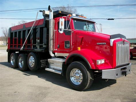 2010 Kenworth T800 Tri Axle Dump Truck Cummins Ism 425hp Manual For