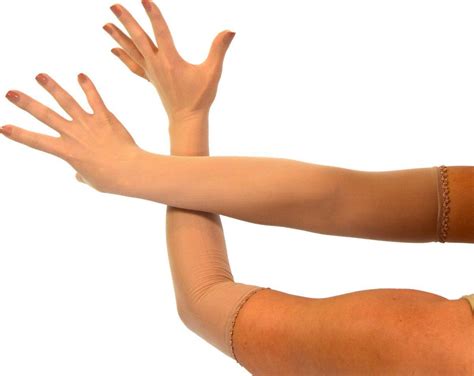 1 Pair Sexy Women Sheer Long Five Finger Gloves Elbow Seamless Dancer Costume Ebay