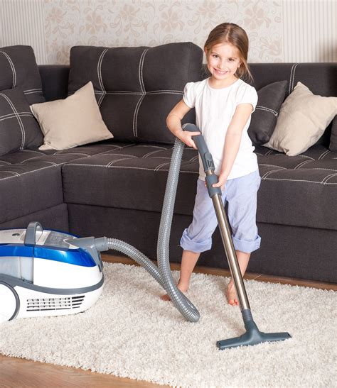Vacuuming Kid Responsibility Teaching Kids Kids