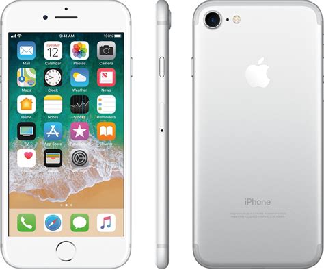 Best Buy Apple Iphone 7 32gb Silver Verizon Mn8h2lla