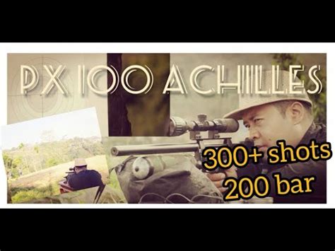 Precihole Px 100 Achilles Pcp Air Rifle 300 Shot Count YouTube