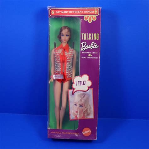Talking Barbie Mattel Vintage Barbie Barbie