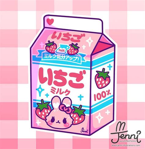 Strawberry Milk Aesthetic Wallpapers Wallpaper Cave