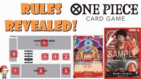 One Piece Tcg Rules Revealed How To Play One Piece Tcg News Youtube