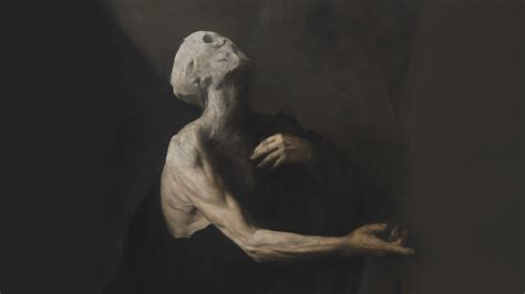 Zdzisław Beksiński Oil Painting Depressing Sadness Painting Horror