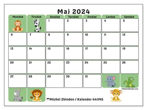 Kalender Maj 2024 441 Michel Zbinden Da
