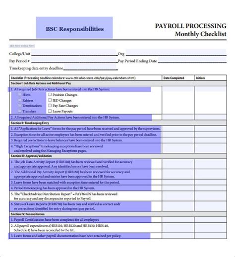 25 Payroll Templates Pdf Word Excel Free And Premium Templates