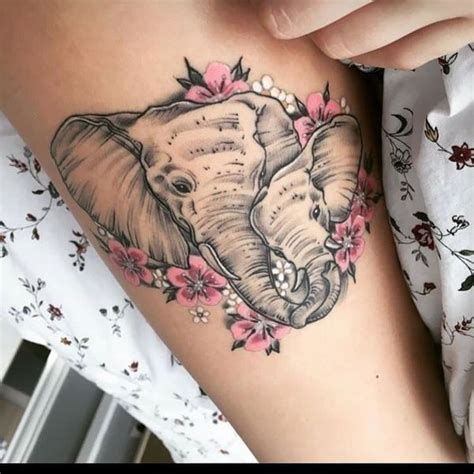 Sooo In Love With This Elephant Tattoo ️ I Would Just Add One More