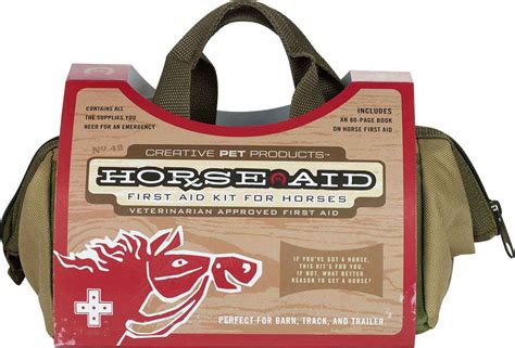 Horse Aid First Aid Kit Creative Pet Products First Aid Health Care