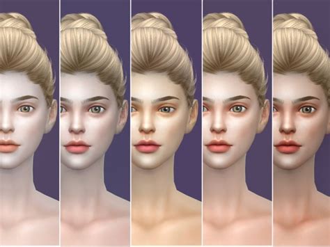 The Sims Resource Wmll Colors Skintones 10 By S Club • Sims 4 Downloads