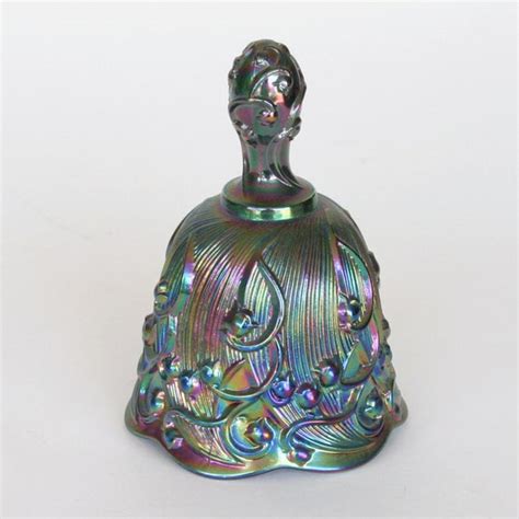 Fenton Lily Of The Valley Carnival Glass Bell