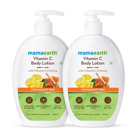Apply Coupon Mamaearth Vitamin C Body Lotion Pack Of 2 400 Ml 2