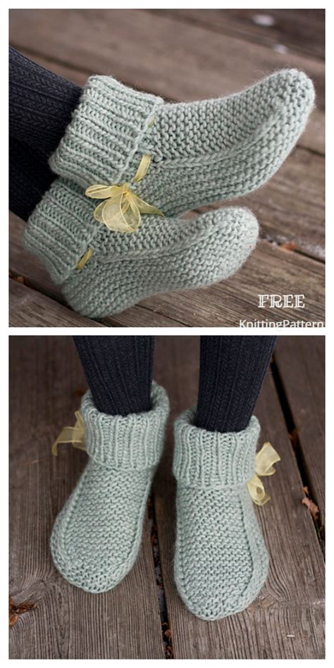 Knit Nola S Slippers Free Knitting Pattern Knitting Pattern Sock